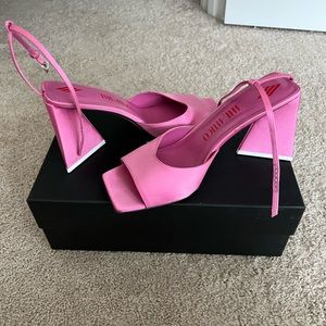 The Attico Piper Ankle Strap Sandal 85mm